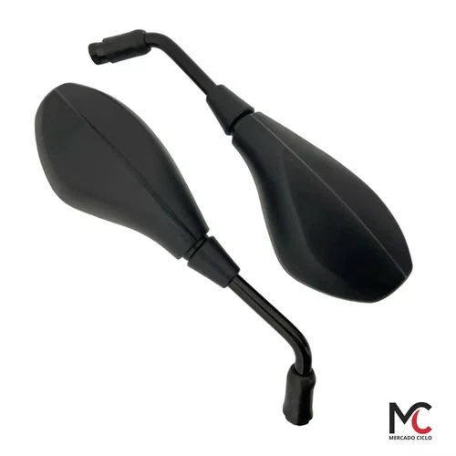 Par Retrovisor Motomo BMW F800 Rosca M10 Universal Moto