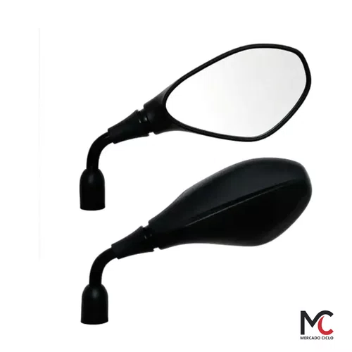 Par Retrovisor Motomo BMW F800 Rosca M10 Universal Moto