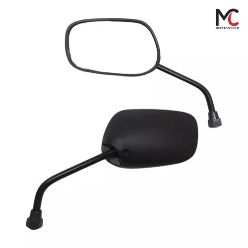 Par Retrovisor Motomo Mini Titan 125 Rosca M10 Universal