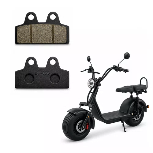 Par Pastilha Freio Grande Para Bike/Scooter Elétrica