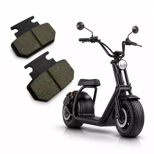 Par De Pastilha Freio Pequena P/ Bike/Scooter Elétrica
