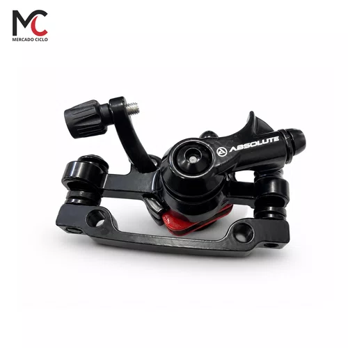 Pinça de Freio a Disco Mecânico Absolute Dianteira p/Bicicleta MTB
