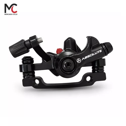Pinça de Freio a Disco Mecânico Absolute Dianteira p/Bicicleta MTB