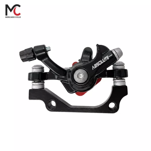 Pinça de Freio a Disco Mecânico Absolute Traseira p/Bicicleta MTB