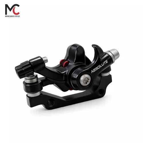 Pinça de Freio a Disco Mecânico Absolute Traseira p/Bicicleta MTB