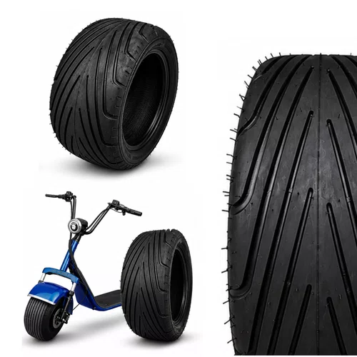 Pneu 215/40-12 Scooter Elétrica Citycoco Road Max Tubeless Aro 12 Reforçado