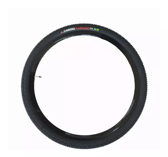 Pneu Bicicleta Aro 26 Monark Barra Circular 26x1.1/2x2 Parrudo Fox Preto