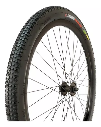Pneu Bicicleta Aro 26 Monark Barra Circular 26x1.1/2x2 Parrudo Fox Preto
