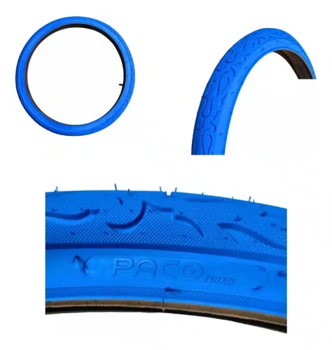 Pneu Paco Flame Azul Aro 26 Balão Grau Freeride MTB