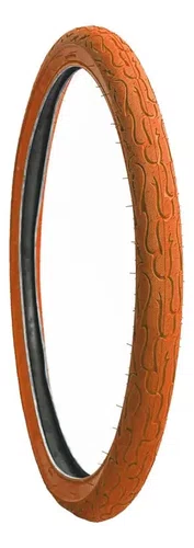 Pneu Paco Flame Laranja Aro 26 Balão Grau Freeride MTB
