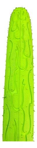 Pneu Paco Flame Verde Aro 26 Balão Grau Freeride MTB