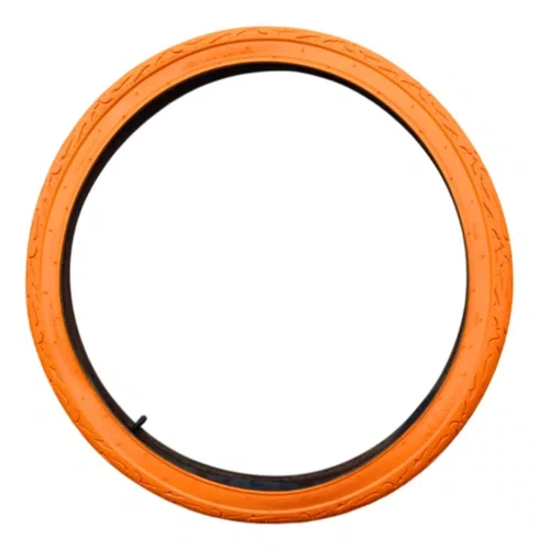 Pneu Paco Flame Laranja Aro 26 Balão Grau Freeride MTB