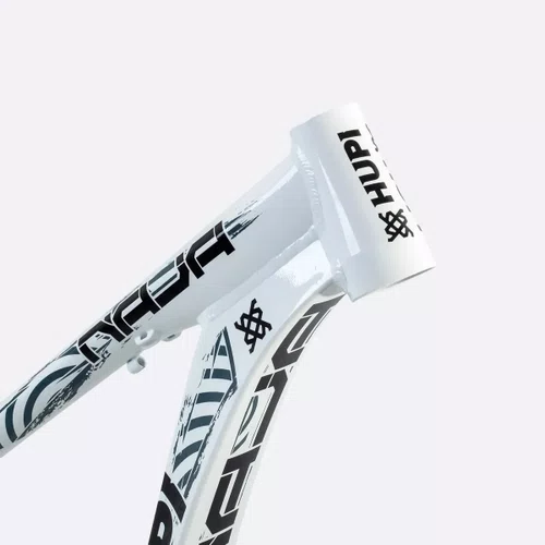 QUADRO A26 MTB ALUM HUPI NAJA V10 BRANCO COM CAIXA DIREÇÃO