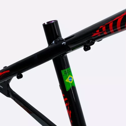 QUADRO A26 MTB ALUM HUPI NAJA V10 PRETO