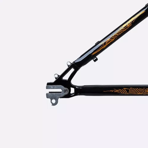 QUADRO A26 MTB ALUM HUPI NAJA V10 PRETO/DOURADO