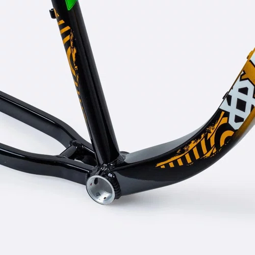 QUADRO A26 MTB ALUM HUPI NAJA V10 PRETO/DOURADO
