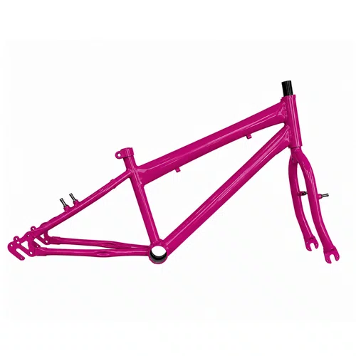 Quadro + Garfo 20" Infantil Rebaixado Pink