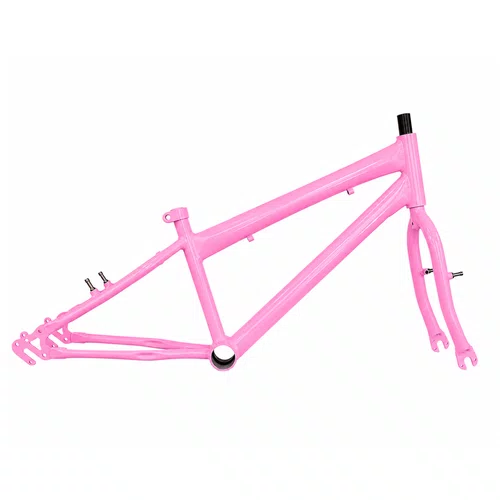 Quadro + Garfo 20" Infantil Rebaixado Rosa