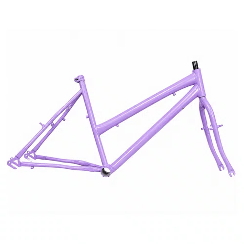 Quadro + Garfo 26"  Feminino Urbano Lilas