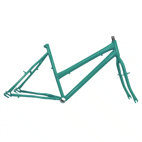 Quadro + Garfo 26"  Feminino Urbano Verde Água