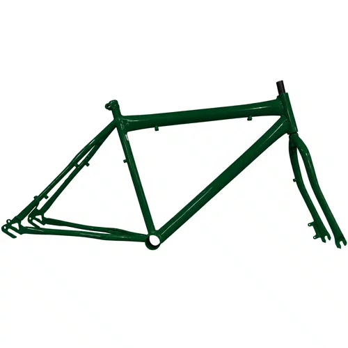 Quadro + Garfo 26" Masculino Urbano Verde Escuro