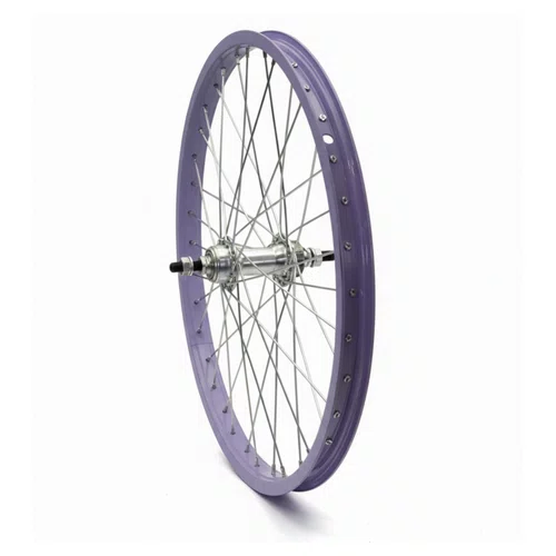 Roda Traseira Aro 20 De Aluminio Lilas Cubo Esferado