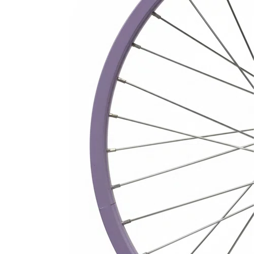 Roda Traseira Aro 20 De Aluminio Lilas Cubo Esferado