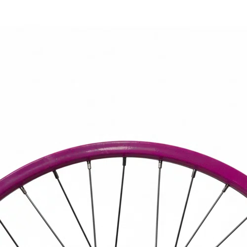 Roda Traseira Aro 20 De Aluminio Rosa Cubo Esferado