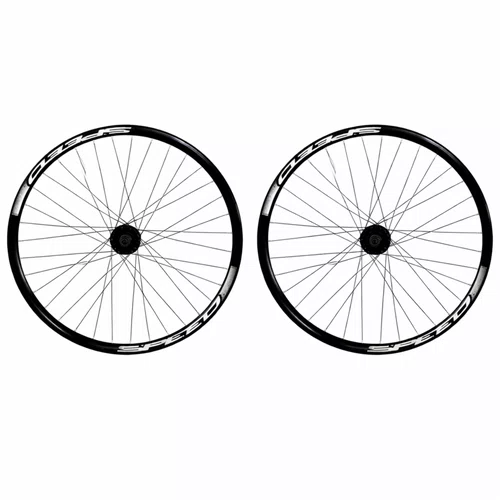 Par Rodas Aro 26 MTB Aero Disco 36 Raios Cubo Ferro