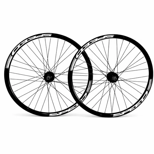 Par Rodas Aro 26 MTB Aero Disco 36 Raios Cubo Ferro