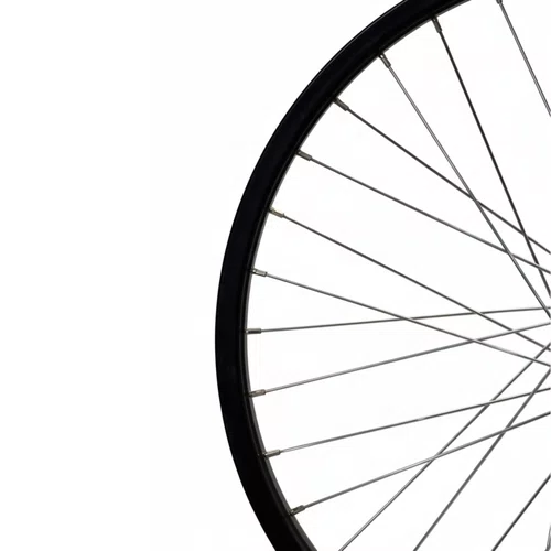 Roda Dianteira Aro 20 De Aluminio Preta Cubo Esferado