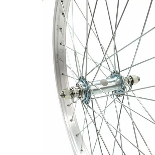 Roda Dianteira Aro 20 De Aluminio Raio Fino