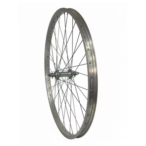 Roda Dianteira Aro 24 De Aluminio Raio Fino