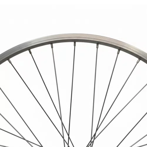 Roda Dianteira Aro 24 De Aluminio Raio Fino