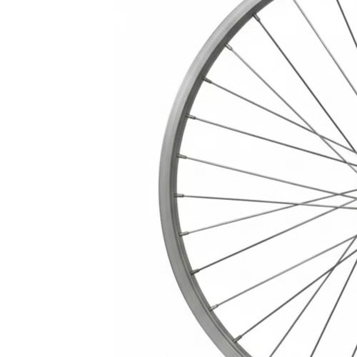 Roda Dianteira Aro 24 De Aluminio Raio Fino