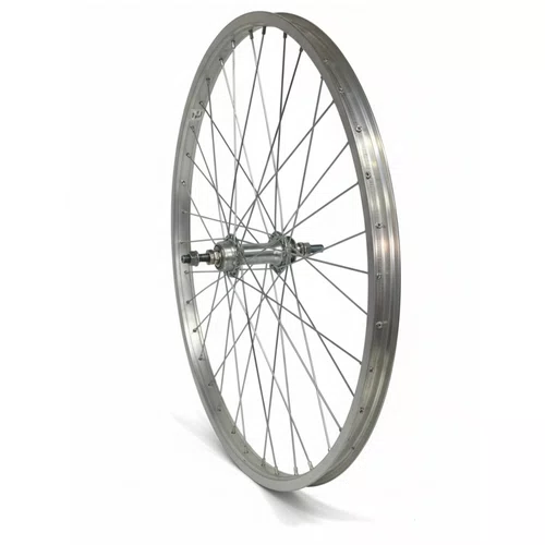 Roda Dianteira Aro 24 De Aluminio Raio Grosso