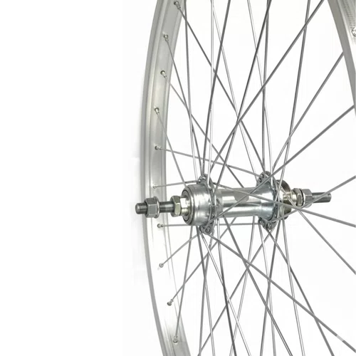 Roda Dianteira Aro 24 De Aluminio Raio Grosso