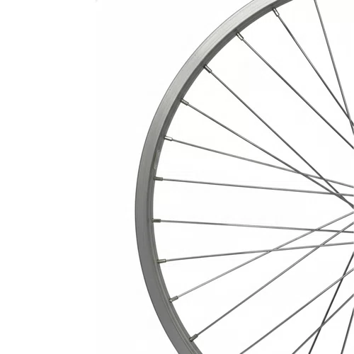 Roda Dianteira Aro 24 De Aluminio Raio Grosso