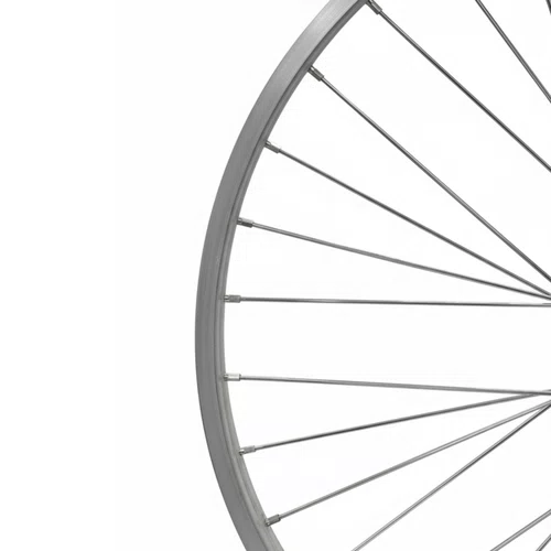 Roda Dianteira Aro 26 De Aluminio Raio Grosso
