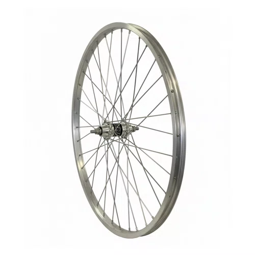 Roda Dianteira Aro 26 De Aluminio Raio Grosso Cubo Rolamentado
