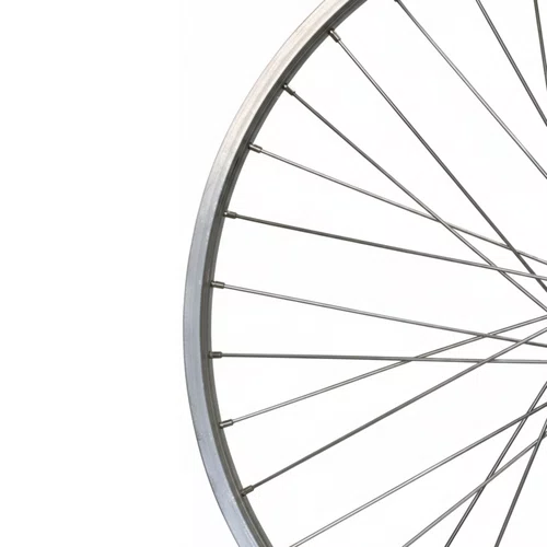 Roda Dianteira Aro 26 De Aluminio Raio Grosso Cubo Rolamentado