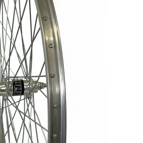 Roda Dianteira Aro 26 De Aluminio Raio Grosso Cubo Rolamentado