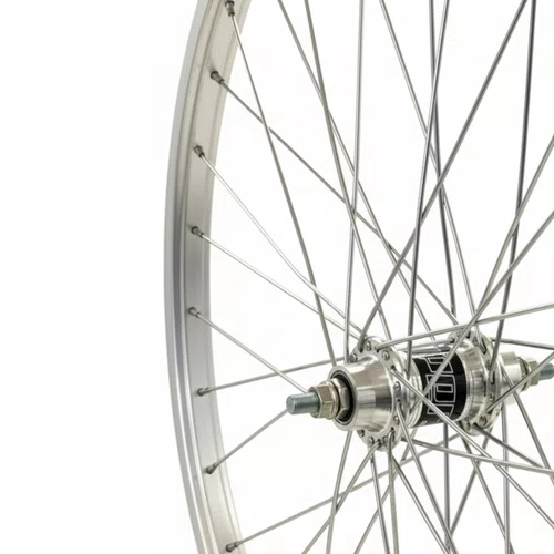 Roda Dianteira Aro 26 De Aluminio Raio Grosso Cubo Rolamentado