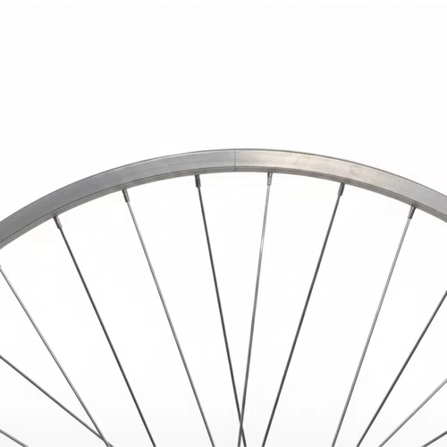 Roda Dianteira em Aluminio Aro 26 Barra Circular V-Brake Raio Fino