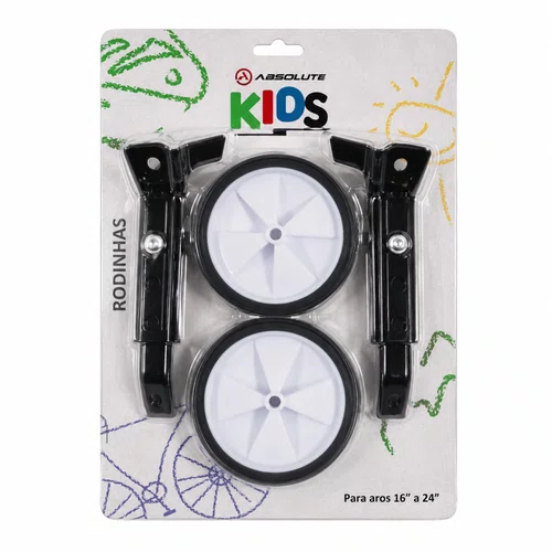 Rodinha Lateral Bicicleta Absolute Kids Aro 16 20 24