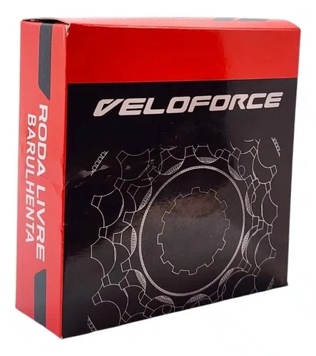 Roda Livre Veloforce 8V 13-32D 120 Cliques Barulhenta Rosca