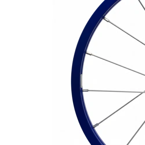 Roda Traseira Aro 16 De Aluminio Azul Para Bicicleta Infantil