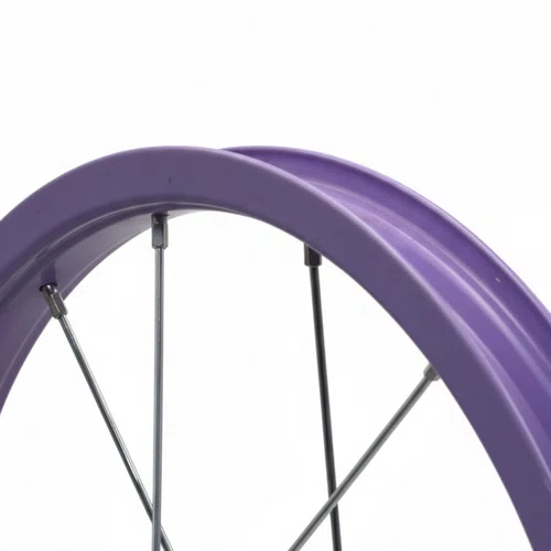 Roda Traseira Aro 16 De Aluminio Lilás Para Bicicleta Infantil
