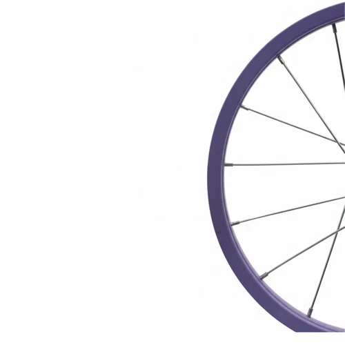 Roda Traseira Aro 16 De Aluminio Lilás Para Bicicleta Infantil