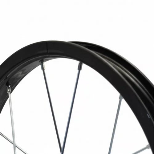 Roda Traseira Aro 16 De Aluminio Preta Para Bicicleta Infantil